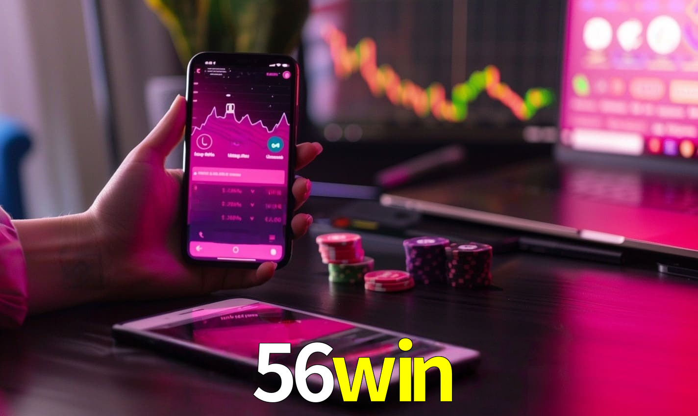 Recursos Exclusivos do App 56win BET - Modo Offline, Login Biométrico
